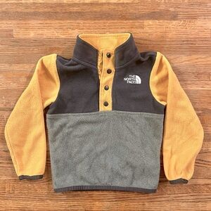 North Face Toddler Tri-Color Fleece Jacket